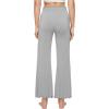 imageWiWi Viscose from Bamboo Womens Casual Loose Wide Leg Pants Pajama Bottoms Drawstring Sweatpants Palazzo Pjs Bottom SXXLBheather Grey