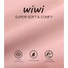 imageWiWi Womens Pajama Tops Soft Crew Neck Sleep Shirt Loose Short Sleeves TShirt Viscose from Bamboo SXXLPeach Pink
