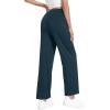 imageWiWi Womens Sweatpants Loose Casual Lounge Work Pants Lightweight Trousers Yoga Pant with Pockets SXXLDeep Teal