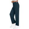 imageWiWi Womens Sweatpants Loose Casual Lounge Work Pants Lightweight Trousers Yoga Pant with Pockets SXXLDeep Teal