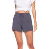imageWiWi Bamboo Visose Pajama Shorts for Women Soft Sleep Bottoms Plus Size Lounge Boxers Pj Sleepwear Bottom S4XAdark Grey