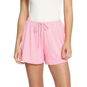 imageWiWi Bamboo Visose Pajama Shorts for Women Soft Sleep Bottoms Plus Size Lounge Boxers Pj Sleepwear Bottom S4XApink