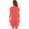 imageWiWi Nightgowns for Women Viscose from Bamboo Short Raglan Sleeve Pajama Gowns Nightshirts SXXLCoral