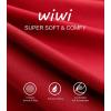 imageWiWi Soft Nightgowns for Women Viscose from Bamboo Sleep Shirts Plus Size Pajamas Short Sleeve Sleepwear S4XAbright Red