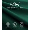imageWiWi Soft Nightgowns for Women Viscose from Bamboo Sleep Shirts Plus Size Pajamas Short Sleeve Sleepwear S4XBdeep Green Eye