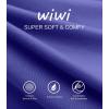 imageWiWi Soft Nightgowns for Women Viscose from Bamboo Sleep Shirts Plus Size Pajamas Short Sleeve Sleepwear S4XDbulish Purple