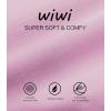imageWiWi Viscose from Bamboo Nightgowns for Women Long Sleeve Nightgown Soft Pajamas Warm Sleepwear Dress Night Gowns SXXLDusty Rose
