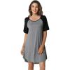 B-dark Heather Grey