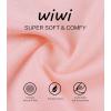 imageWiWi Bamboo Viscose Nightgowns for Women 34 Sleeve Nightshirts Sleep Shirt Plus Size Sleepwear Pajamas Dress S4XCblush PinkNavy