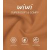 imageWiWi Nightgowns for Women Soft Short Sleeve Gowns Sleepwear Sleep Shirts Cool Nightwear Viscose from Bamboo SXXLBurnt Orange