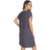 imageWiWi Nightgowns for Women Viscose from Bamboo Soft Nightgown Ladies Sleep Gowns SXXLDark Grey