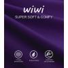 imageWiWi Pajamas for Women Soft Short Sleeve Sleepwear Cooling Pajama Set Shorts Pjs Loose Comfy Lounge Sets SXXLBdark Purple Dots