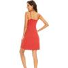 imageWiWi Slip Dress for Women Sleeveless Nightgowns Sexy Chemise Nightgown Full Slips Babydoll Viscose from Bamboo SXXLAcoral