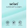 imageWiWi Soft Nightgown for Women Short Sleeve Sleep Shirts Plus Size Ladies Sleepwear Pajamas S4XAqua