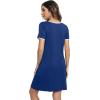 imageWiWi Soft Viscose from Bamboo 3 in 1 MaternityDeliveryNursing Labor Nightgowns Breastfeeding Sleep Shirt Gowns SXXLAblue Depth