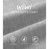 imageWiWi Soft Viscose from Bamboo 3 in 1 MaternityDeliveryNursing Labor Nightgowns Breastfeeding Sleep Shirt Gowns SXXLAlight Heather Grey