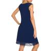 imageWiWi Tank Nightgown for Women Soft Comfy Sleeveless Sleep Gowns Viscose from Bamboo Pajama Sleepwear SXXLBnavy