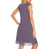 imageWiWi Tank Nightgown for Women Soft Comfy Sleeveless Sleep Gowns Viscose from Bamboo Pajama Sleepwear SXXLBviolet