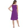 imageWiWi Tank Nightgown for Women Soft Comfy Sleeveless Sleep Gowns Viscose from Bamboo Pajama Sleepwear SXXLCpurple