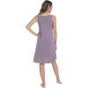 imageWiWi Tank Nightgown for Women Soft Comfy Sleeveless Sleep Gowns Viscose from Bamboo Pajama Sleepwear SXXLCviolet
