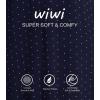imageWiWi Viscose from Bamboo Nightgowns for Women Summer Tank Pajama Gowns Sleeveless Sleep Shirts SXXLNavyWhite Dots