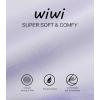 imageWiWi Viscose from Bamboo Soft Pajamas Set for Women Button Down Short Pajama Sets Plus Size Pjs Shorts Sleepwear S4XApastel Purple