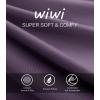 imageWiWi Viscose from Bamboo Soft Pajamas Set for Women Button Down Short Pajama Sets Plus Size Pjs Shorts Sleepwear S4XClavender