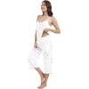 imageWiWi Womens Cami Pajama Sets 2 Piece Camisole Top Capri Pants Sleepwear Soft Lingerie Bamboo Viscose PJs SXXLBwhite Stars