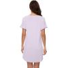 imageWiWi Womens Nightgowns Soft Nightgown Sleepwear Summer Viscose from Bamboo Nightshirt Pajama Night Shirts SXXLPale Lilac