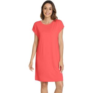 imageWiWi Nightgowns for Women Viscose from Bamboo Soft Nightgown Ladies Sleep Gowns SXXLCoral