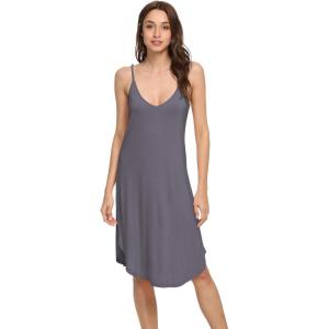 imageWiWi Slip Dress for Women Sleeveless Nightgowns Sexy Chemise Nightgown Full Slips Babydoll Viscose from Bamboo SXXLBdark Grey