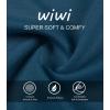 imageWiWi Lingerie Pajamas for Women Sexy Sleeveless Tops with Shorts Sets Viscose from Bamboo Cami Sleepwear Pjs SXXLPeacock Blue