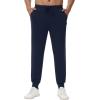 imageWiWi Mens Sweatpants Joggers for Mens Athletic Running Workout Gym Pants Lightweight Track Casual Pant SXXLDark Navy