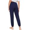 imageWiWi Pajama Pants for Women Lounge Joggers Yoga Viscose from Bamboo Bottoms Plus Size Pajamas Pant Sweatpants S4XNavy