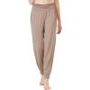 imageWiWi Pajama Pants for Women Soft Lounge Joggers Pockets Comfy Sleep Bottoms Viscose from Bamboo Pjs Jogger SXXLCamel