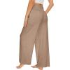 imageWiWi Pajama Pants for Women Soft Wide Leg Palazzo Lounge Sweatpants Loose Yoga BottomsViscose from Bamboo SXXLAcamel