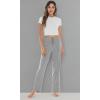 imageWiWi Pajama Pants for Women Viscose from Bamboo Soft Wide Leg Sweatpants Drawstring Bottoms Sleep Pj Pant SXXLAheather Grey