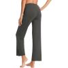 imageWiWi Pajama Pants for Women Viscose from Bamboo Soft Wide Leg Sweatpants Drawstring Bottoms Sleep Pj Pant SXXLBiron Grey