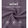 imageWiWi Pajama Set for Women Sexy Sleeveless Tops with Shorts Viscose from Bamboo Soft Ribbed Fabric Racerback Sleepwear SXXLDark Purplish Grey