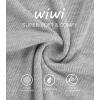 imageWiWi Pajama Set for Women Sexy Sleeveless Tops with Shorts Viscose from Bamboo Soft Ribbed Fabric Racerback Sleepwear SXXLHeather Grey