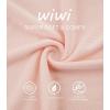 imageWiWi Pajama Set for Women Sexy Sleeveless Tops with Shorts Viscose from Bamboo Soft Ribbed Fabric Racerback Sleepwear SXXLPale Pink