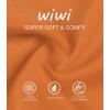 imageWiWi Pajamas Sets for Women Soft Long Sleeve Tops and Pants Sleepwear Ladies Pjs Viscose from Bamboo Pj SXXLCorange