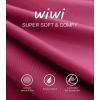 imageWiWi Pajamas for Women Short Sleeve Top with Shorts Viscose from Bamboo Pajama Set Cooling Sleepwear SXXLCraspberry Wine