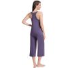 imageWiWi Pajamas for WomenViscose Made from Bamboo Sleeveless Pjs Tank Top Capri Pants Pajama Set SXXLBlavender
