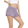 imageWiWi Sleep Shorts for Women Soft Yoga Bottoms Wide Leg Lounge Pj Short Pants Viscose from Bamboo SXXLViolet