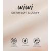 imageWiWi Soft Viscose from Bamboo Underwear for Women Thermal Long Johns Sets Super Warm Base Layer Top Pants Pajamas Set S3XAbeige