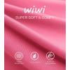 imageWiWi Soft Viscose from Bamboo Underwear for Women Thermal Long Johns Sets Super Warm Base Layer Top Pants Pajamas Set S3XAhot Pink
