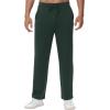 imageWiWi Sweatpants for Mens Workout Gym Pants Lightweight Track Pant with Pockets Drawstring SXXLDark Fence Green