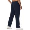imageWiWi Sweatpants for Mens Workout Gym Pants Lightweight Track Pant with Pockets Drawstring SXXLDark Navy