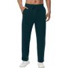 imageWiWi Sweatpants for Mens Workout Gym Pants Lightweight Track Pant with Pockets Drawstring SXXLDeep Teal